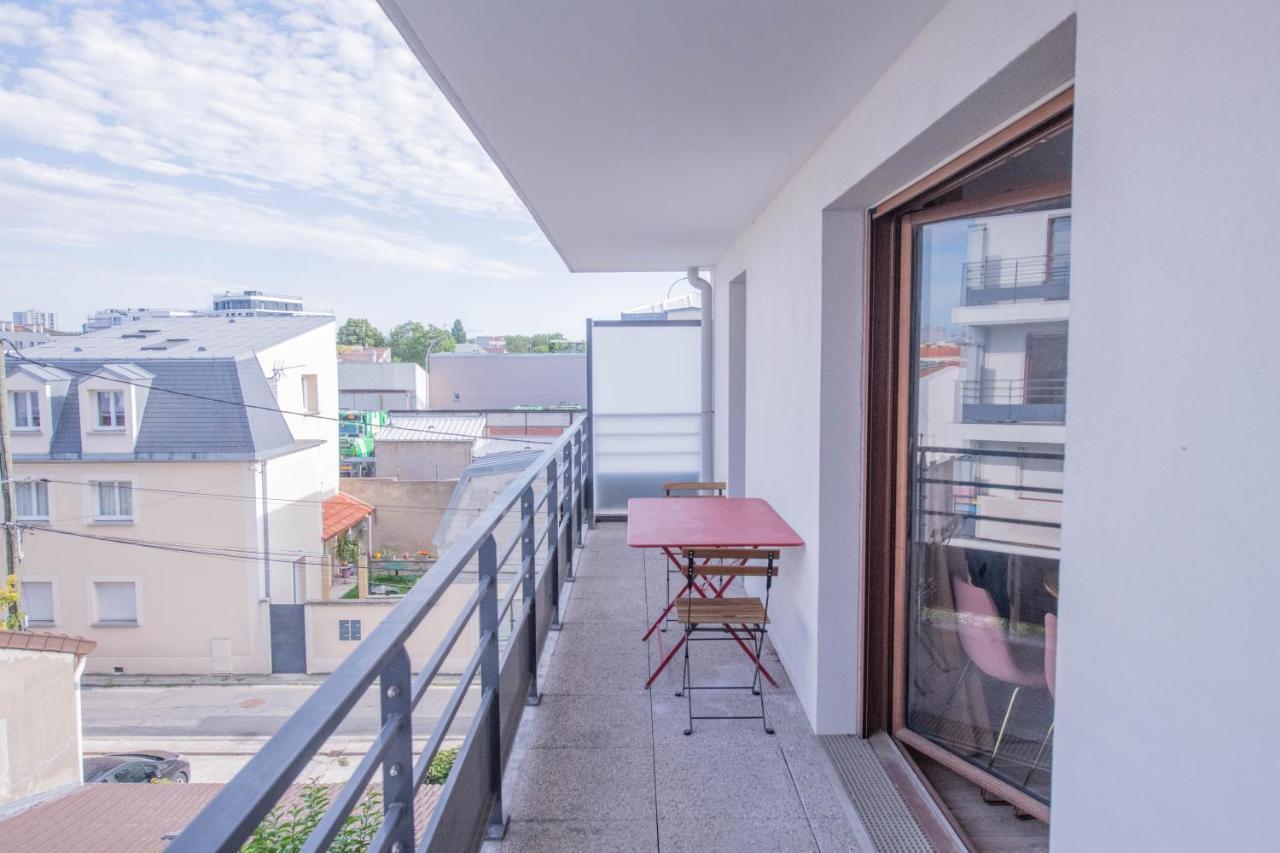 Machouart Le Duplex -Parking Gratuit Equipee Commodites- Apartment Aubervilliers Luaran gambar