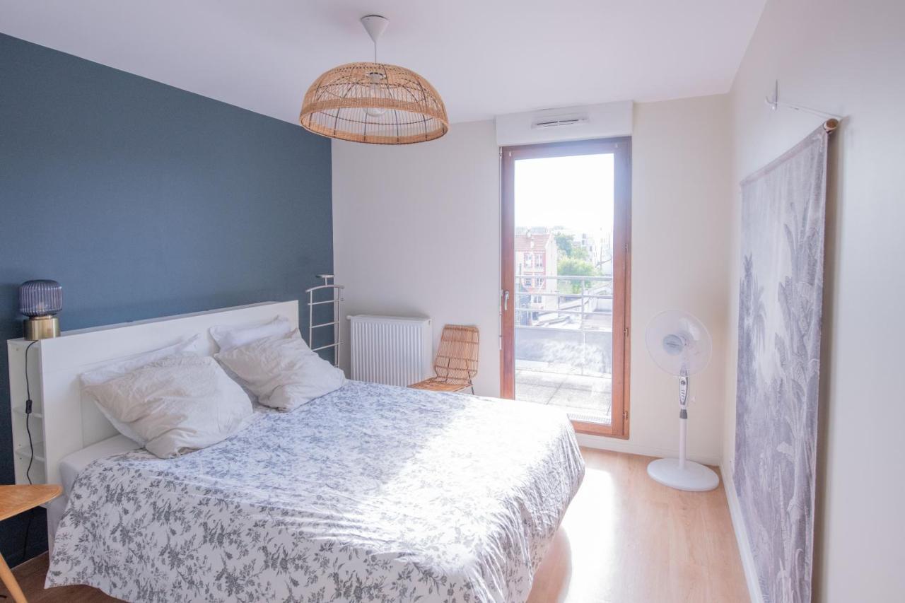 Machouart Le Duplex -Parking Gratuit Equipee Commodites- Apartment Aubervilliers Luaran gambar