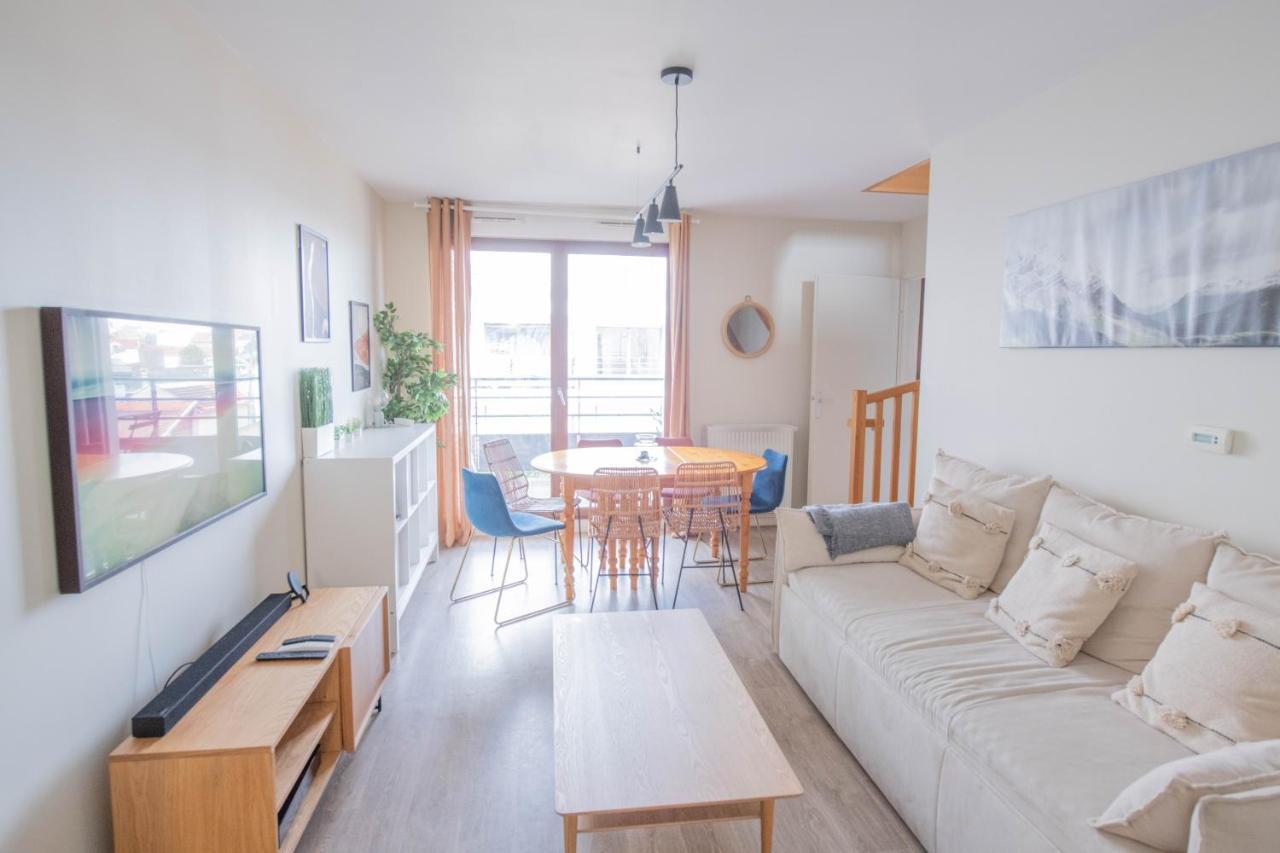 Machouart Le Duplex -Parking Gratuit Equipee Commodites- Apartment Aubervilliers Luaran gambar